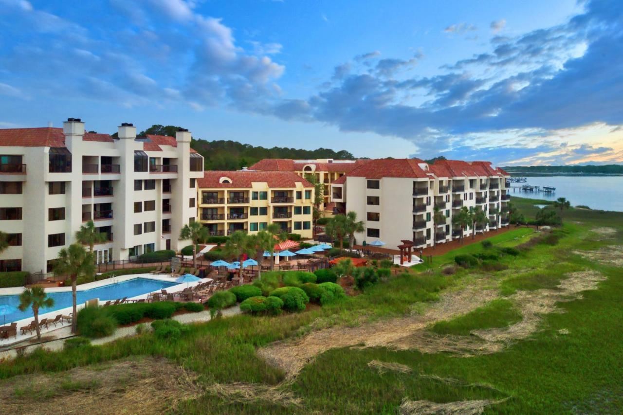 Marriott'S Harbour Point And Sunset Pointe At Shelter Cove Hotell Hilton Head Island Exteriör bild