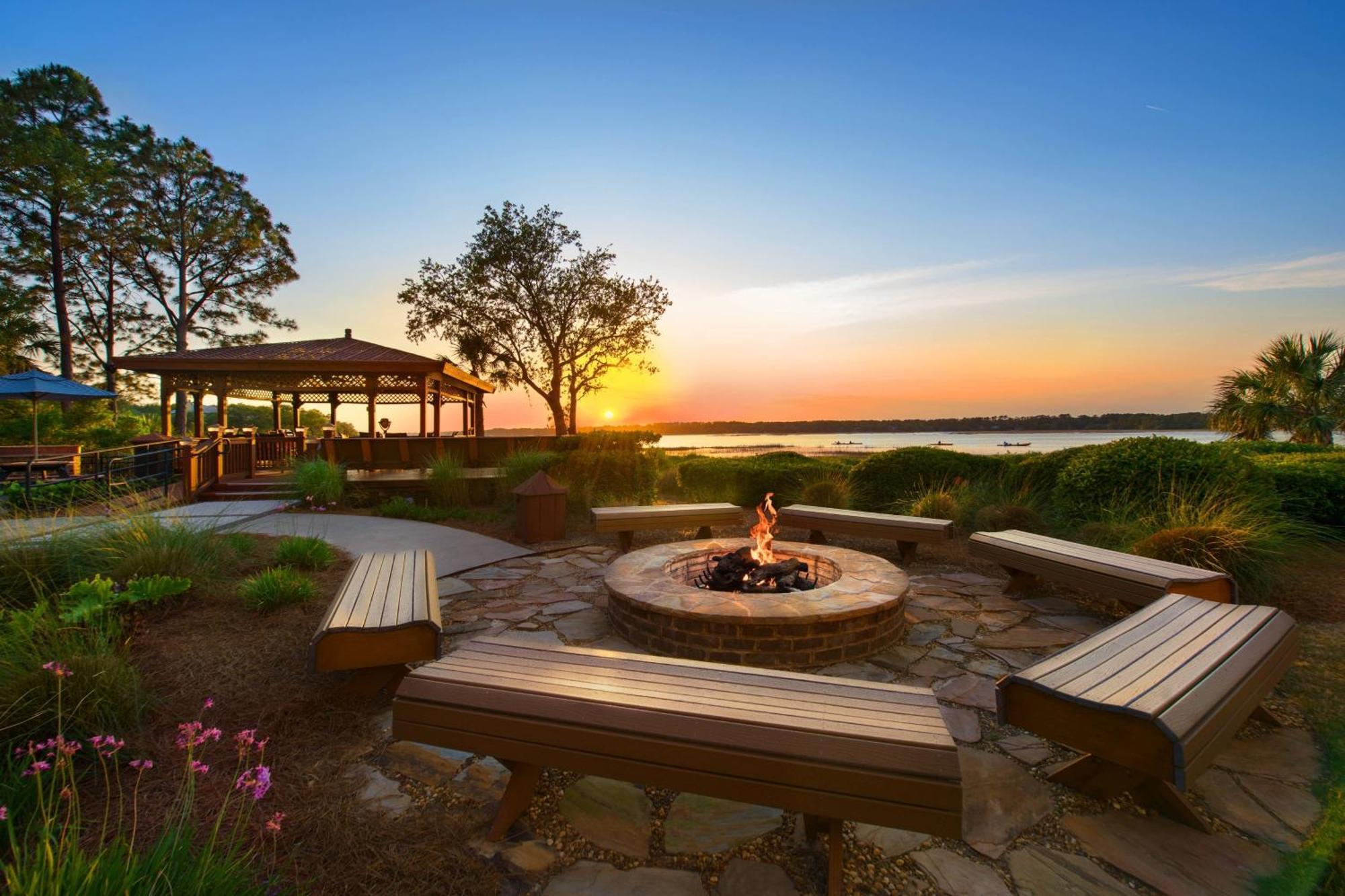 Marriott'S Harbour Point And Sunset Pointe At Shelter Cove Hotell Hilton Head Island Exteriör bild