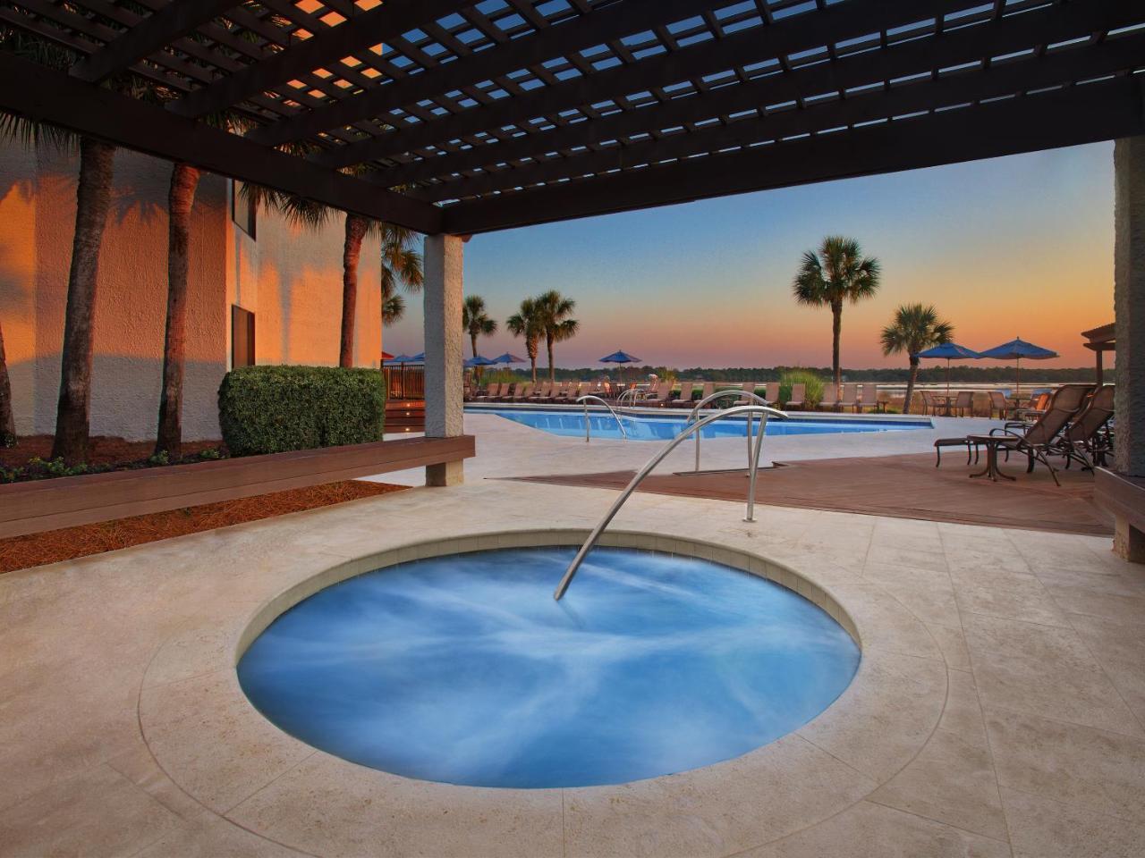 Marriott'S Harbour Point And Sunset Pointe At Shelter Cove Hotell Hilton Head Island Exteriör bild